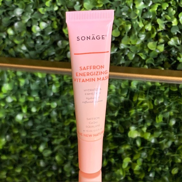 Sonage Saffron Energizing Vitamin Mask | NEW | 15mL Travel Size | Sonäge - Picture 2 of 7